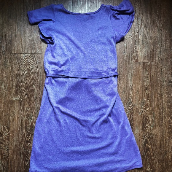 Michael Stars, purple knit dress - Picture 4 of 4